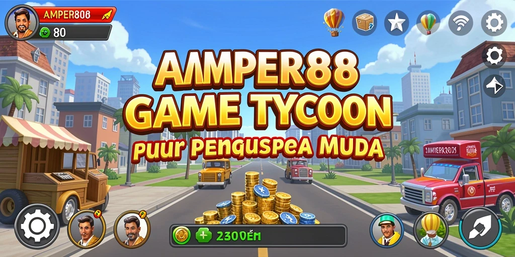 Tampilan gameplay AMPER88 yang menarik dan dinamis.