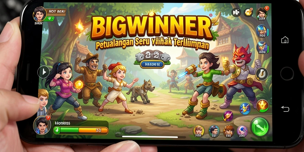 Gameplay seru dan menantang di BIGWINNER.
