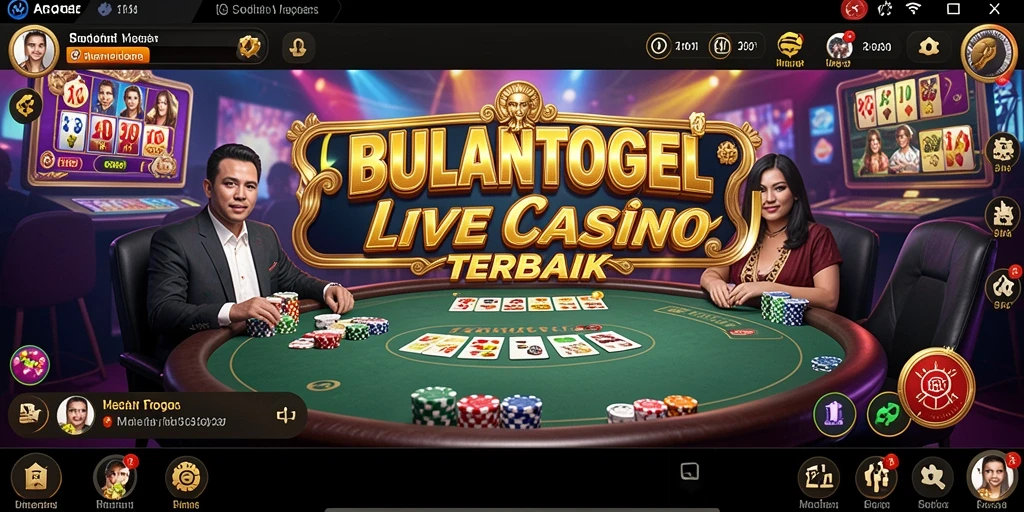Gameplay seru di BULANTOGEL dengan dealer langsung yang profesional.