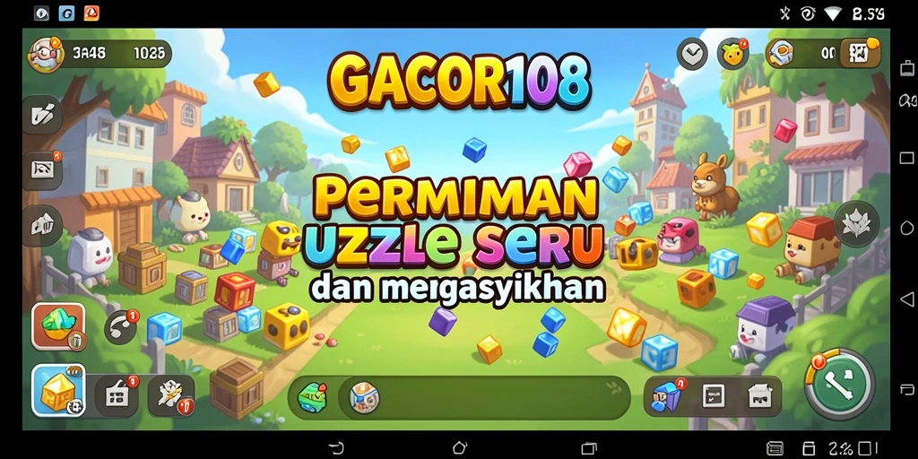 Tampilan gameplay GACOR108 yang seru dan menantang.