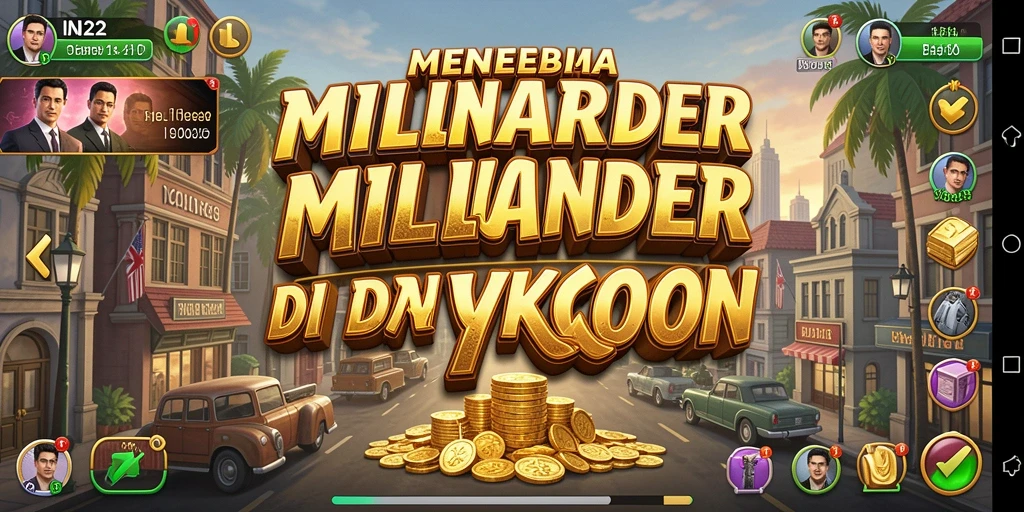 Tampilan gameplay seru IN22 yang menantang pemain untuk sukses.