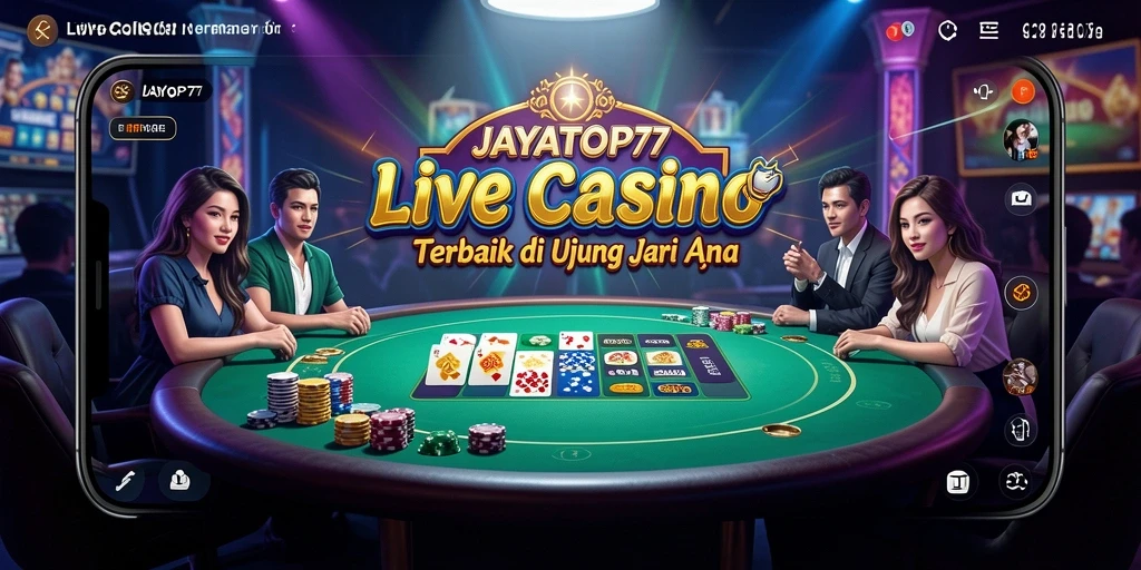 Tampilan gameplay menarik di JAYATOP77 Live Casino.