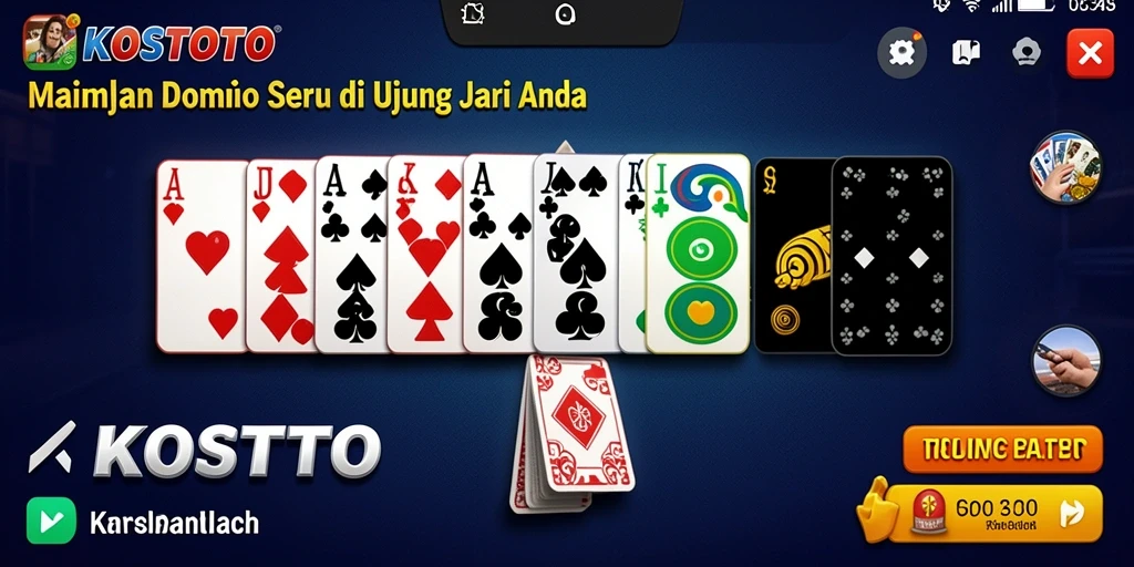 Tampilan gameplay KOSTOTO yang menarik dan penuh aksi.