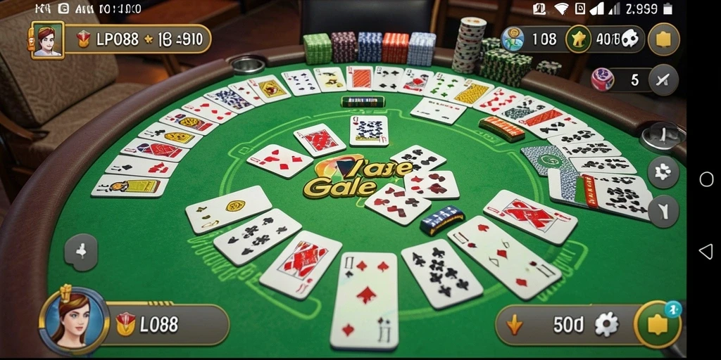 Tampilan gameplay seru dari LPO88 saat bermain Gaple.