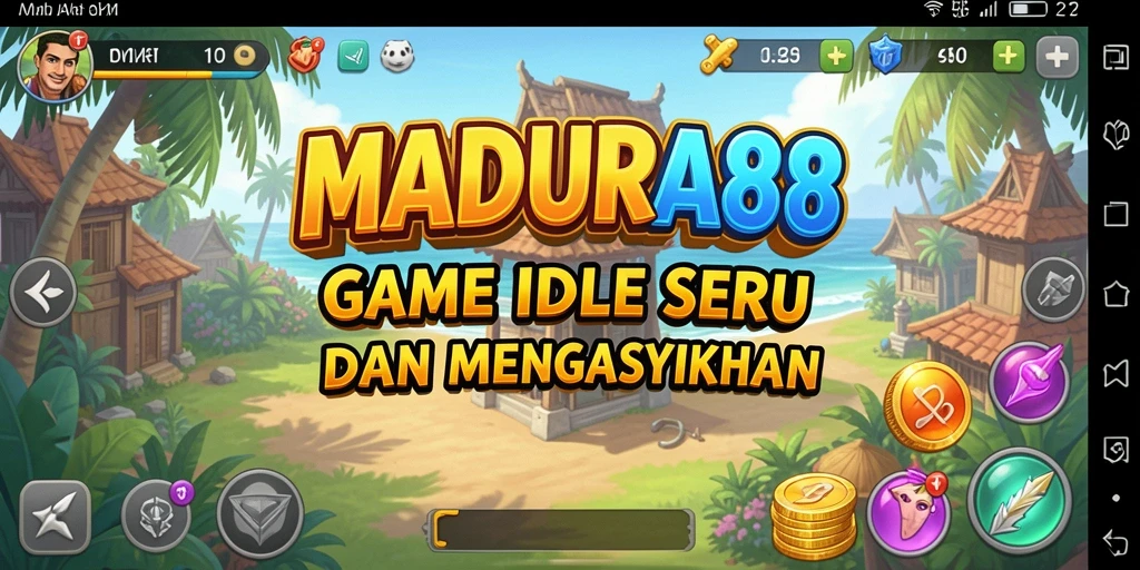 Tampilan gameplay MADURA88 yang seru dan menarik dalam genre Idle.