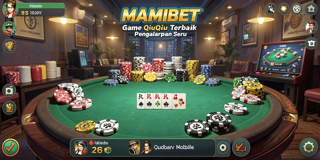 Tampilan gameplay QiuQiu yang menarik dari MAMIBET.