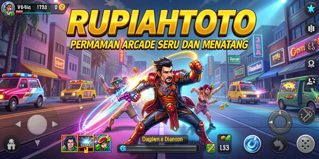 Gameplay seru dalam RUPIAHTOTO yang menantang.