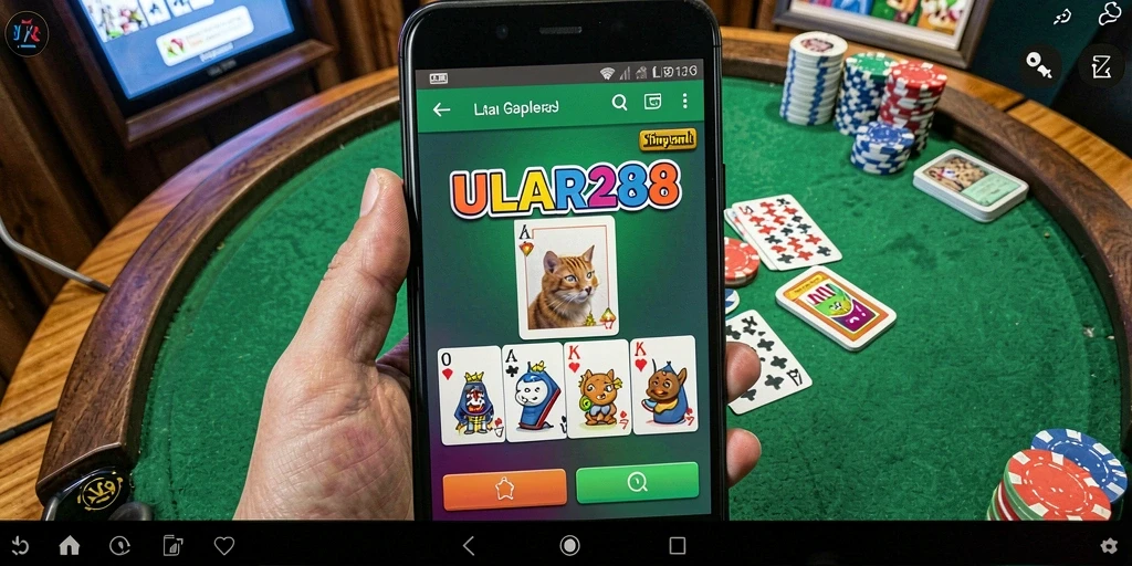 Tampilan gameplay seru dan interaktif dari ULAR288.