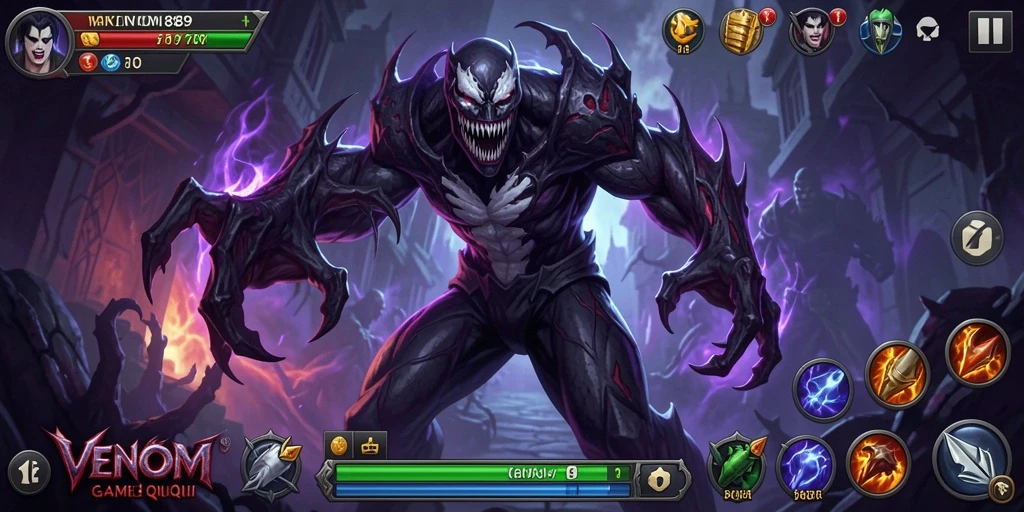Tampilan gameplay QiuQiu yang mendebarkan di VENOM889.
