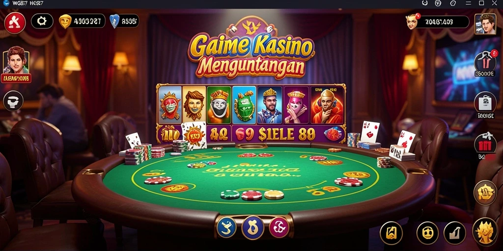 Tampilan gameplay WG87 yang menarik dan penuh aksi di kasino.